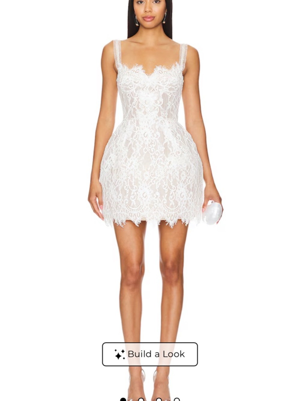 Colette mini dress in white